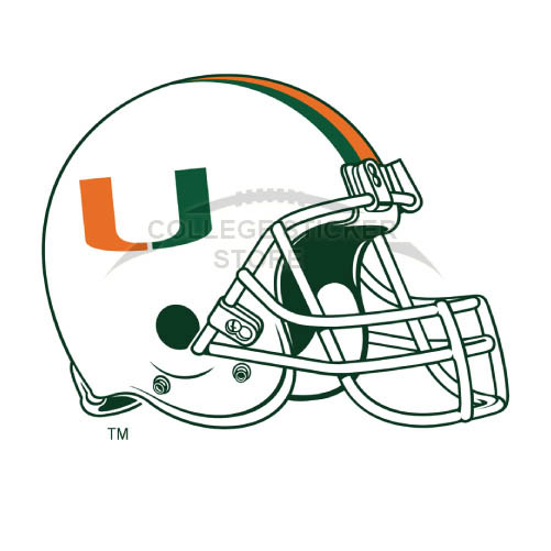 Personal Miami Hurricanes Iron-on Transfers (Wall Stickers)NO.5046